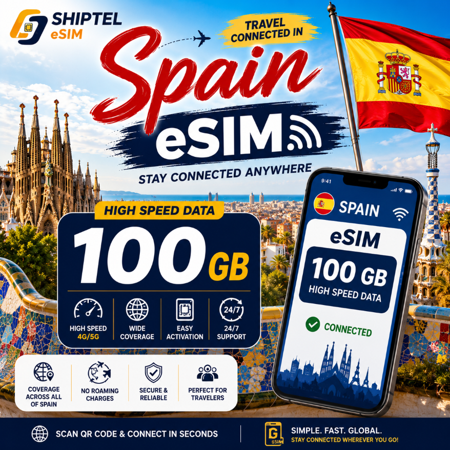 SPAIN 100 GB